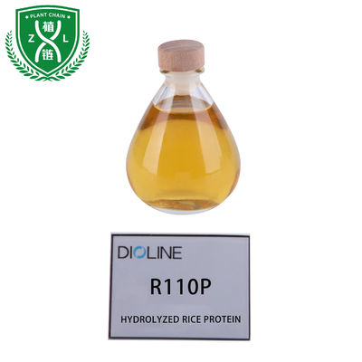 Cosmetics Hydrolyzed Rice Protein Surfactant For Hair Raw Material Amber Liquid