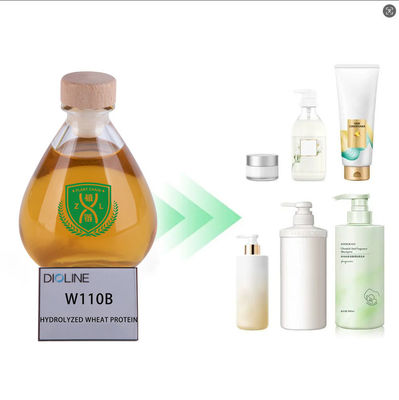 W110B Hair Protein Surfactant For Shampoo Hydrolyzed Wheat Protein Cas No 7732-18-5