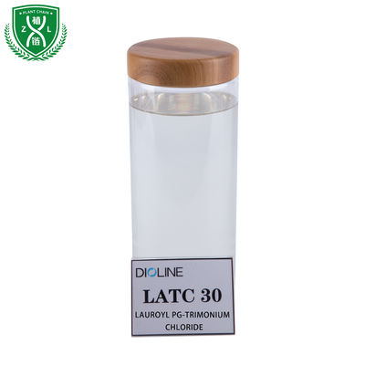 Mild Non-irritating Lauroyl PG-Trimonium Chloride LATC 30 Cationic Surfactant with 29%-31% Purity in 200kg Barrels