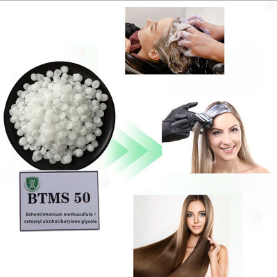 BTMS50 Hair Conditioner Emulsifier Cationic Surfactant For Hair
